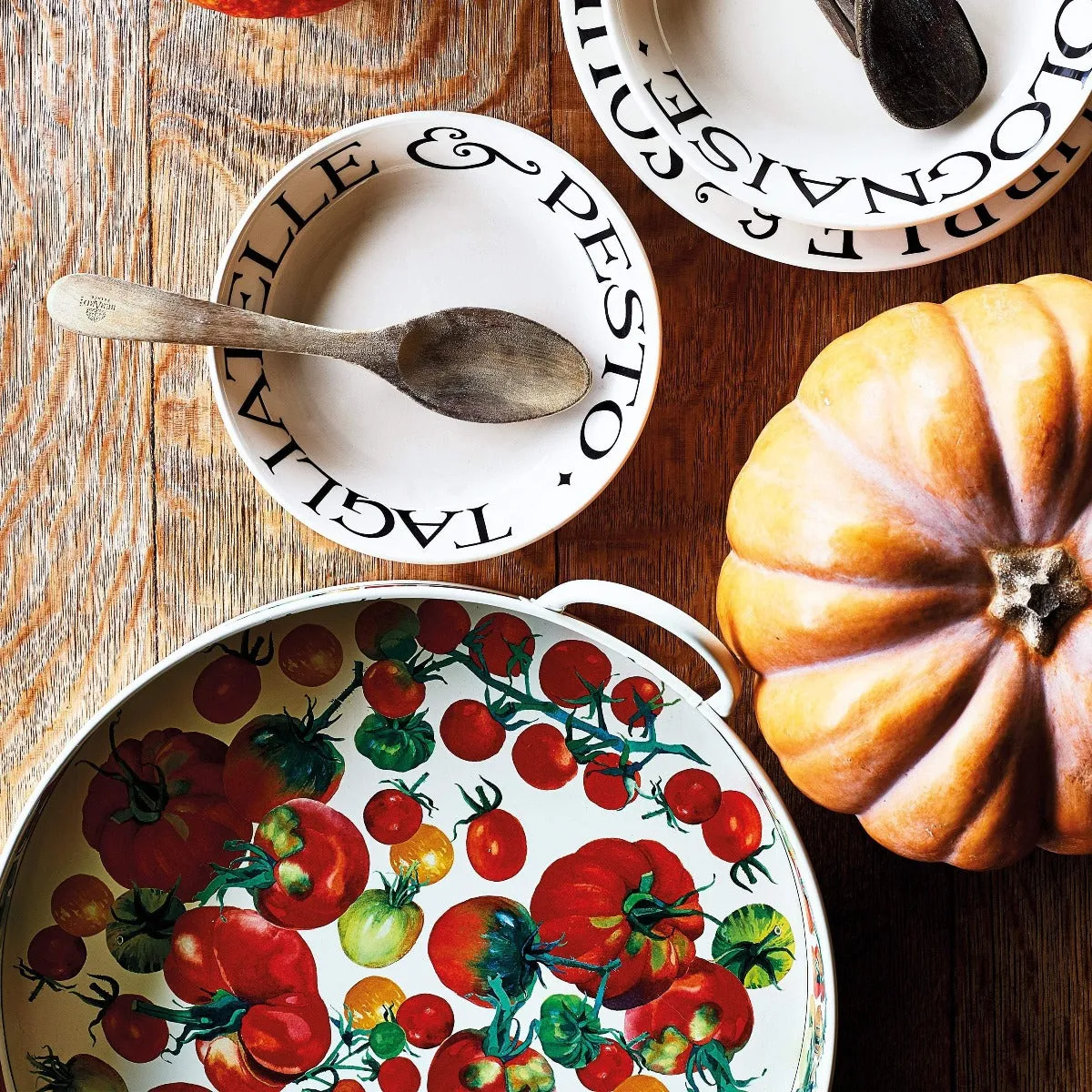 Emma Bridgewater Tomatoes Large Handled Tin Tray