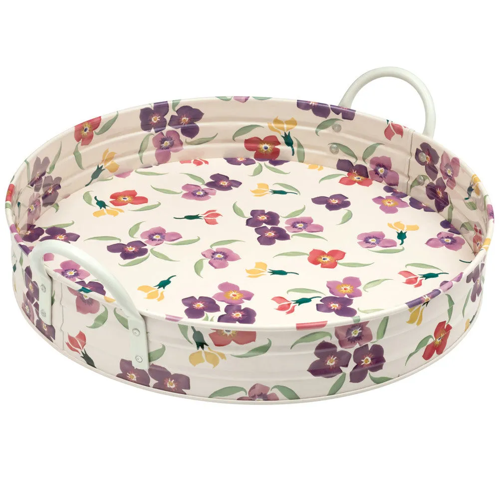 Emma Bridgewater Wallflower Large Steel Tray