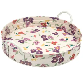 Emma Bridgewater Wallflower Large Steel Tray