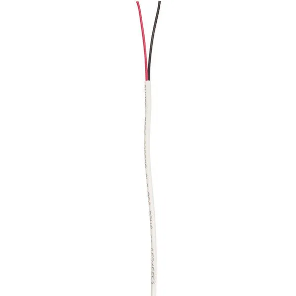 ETHEREAL 22-2-SR-WH-500 22-Gauge, 2-Conductor Stranded Cable, 500ft Speed Bag (White)