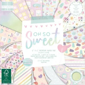 First Edition 6 x 6 Paper Pad - Oh So Sweet (FEPAD229)
