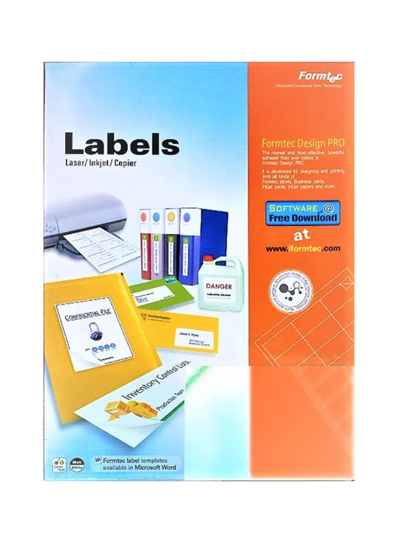 Formtec Label 800/97x67.7mm #8