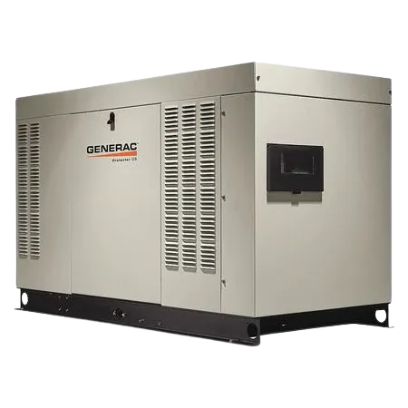 Generac Protector RG04524GNAC 45kW Liquid Cooled 3 Phase 120/208V Standby Generator CARB New