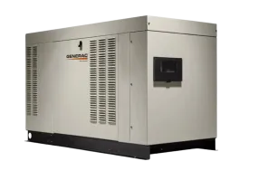 Generac Protector RG04845ANAC 48kW Liquid Cooled 1 Phase 120/240V Standby Generator SCAQMD Compliant New