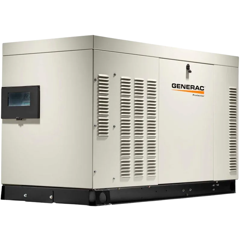 Generac Protector RG04845JNAX 48kW Liquid Cooled 3 Phase 120/240V Standby Generator New