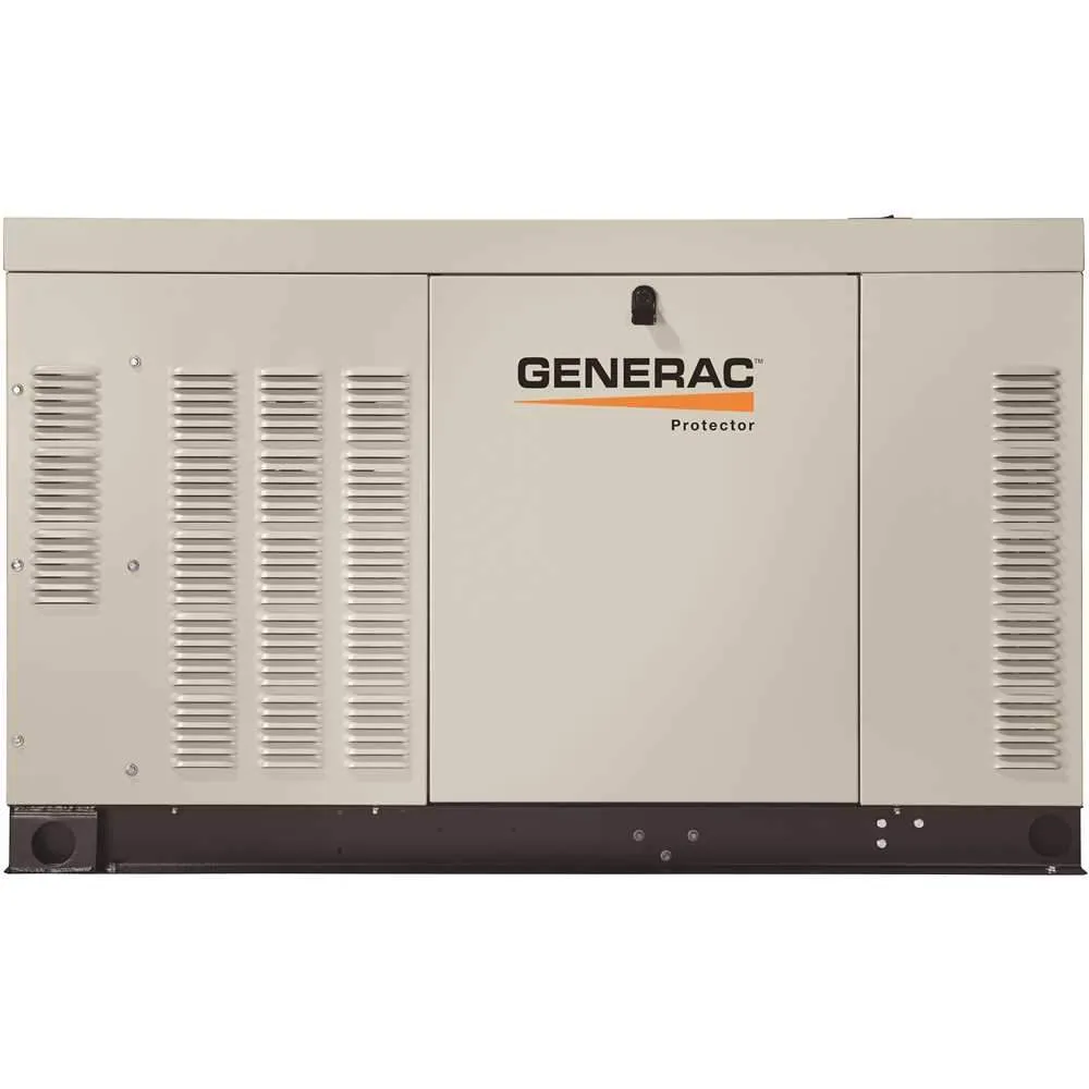 Generac Protector RG06024JNAX 60kW Liquid Cooled 3 Phase 120/240V Standby Generator Natural Gas New