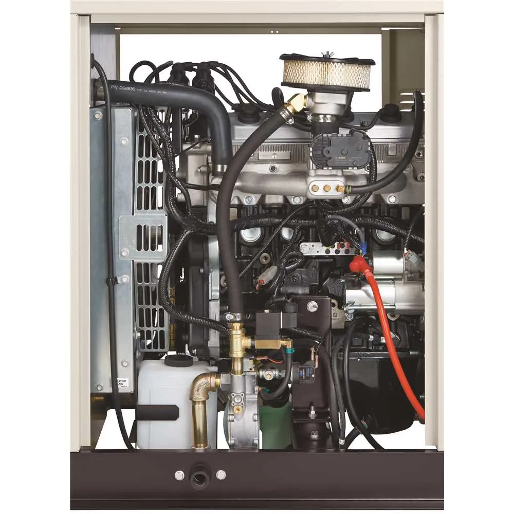 Generac Protector RG06024JNAX 60kW Liquid Cooled 3 Phase 120/240V Standby Generator Natural Gas New