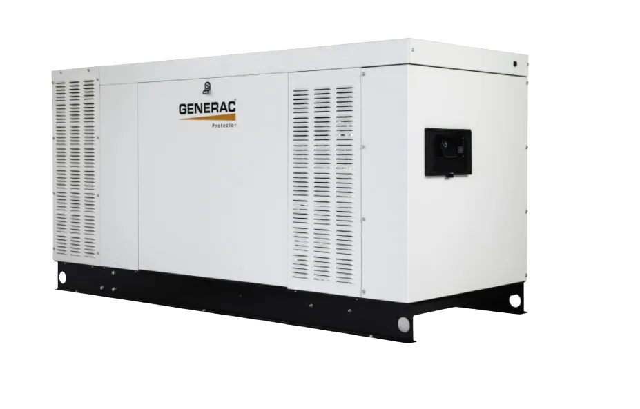 Generac Protector RG08045GNAC 80kW Liquid Cooled 3 Phase 120/208V Standby Generator SCAQMD Compliant New