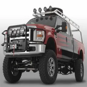 Generation II Trans4mer Grille Guard Mounts 4 Lights Polished Stainless Steel