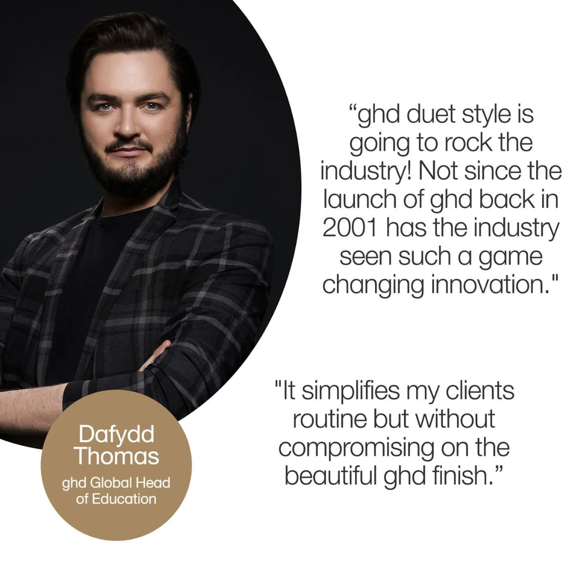 Ghd Duet Style 2-in-1 Hot Air Styler in Black