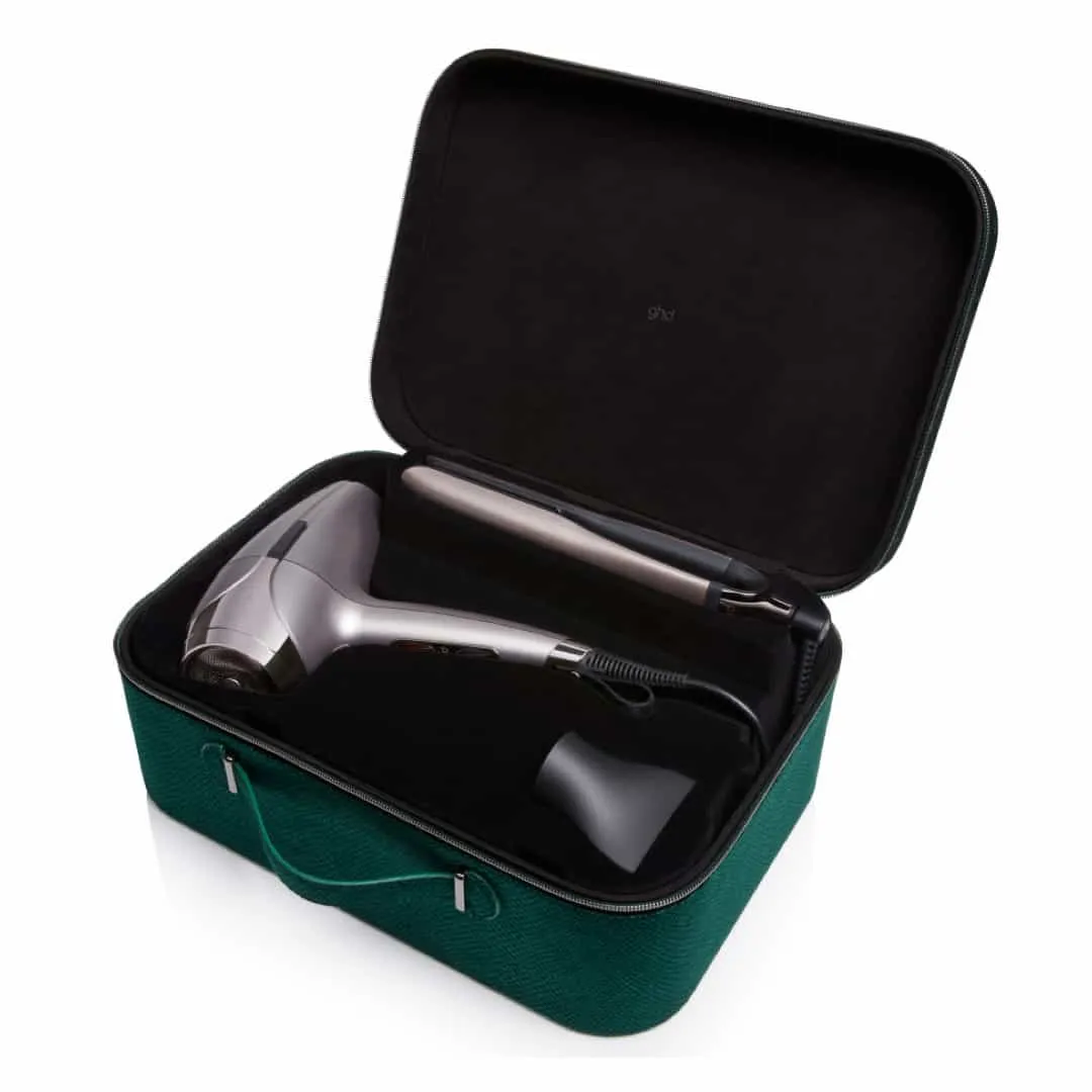 GHD PLATINUM  & HELIOS™ LIMITED EDITION DELUXE GIFT SET IN WARM PEWTER