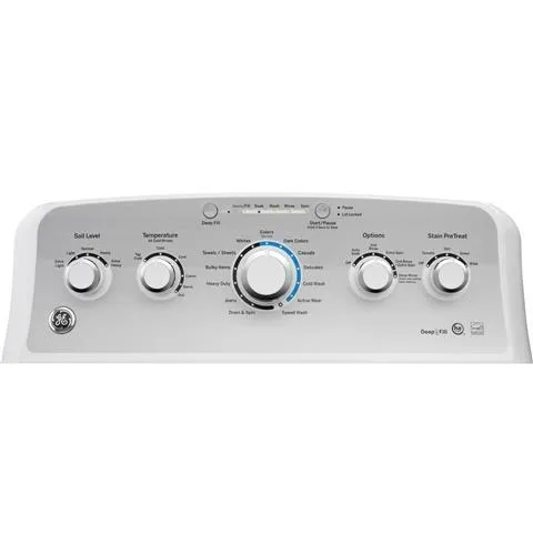 GTW490ACJWS GE® ENERGY STAR® 4.4 cu. ft. stainless steel capacity washer