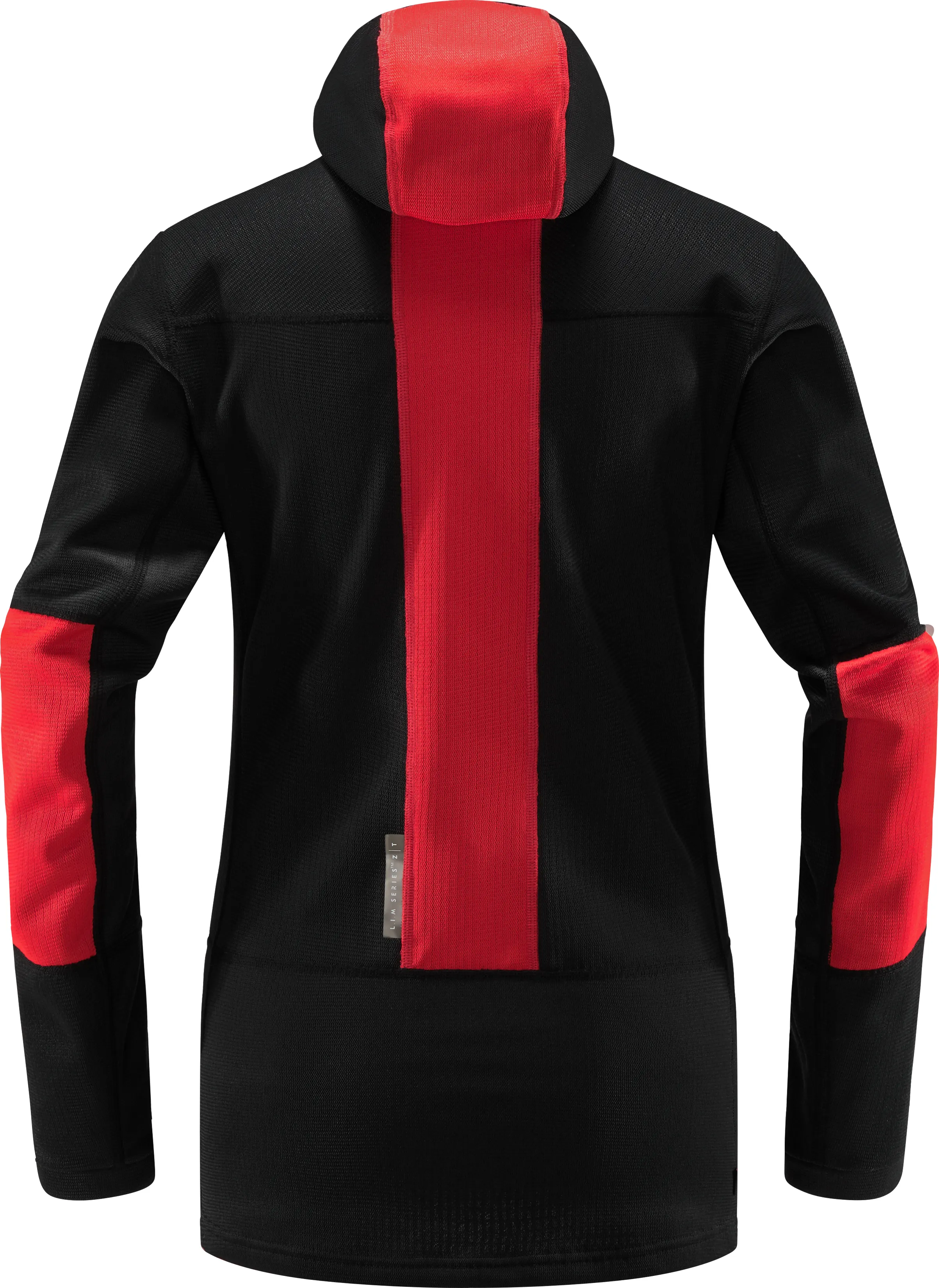 Haglöfs L.I.M ZT Sync 1 Mid Hood Women True Black/Zenith Red | Buy Haglöfs L.I.M ZT Sync 1 Mid Hood Women True Black/Zenith Red here | Outnorth