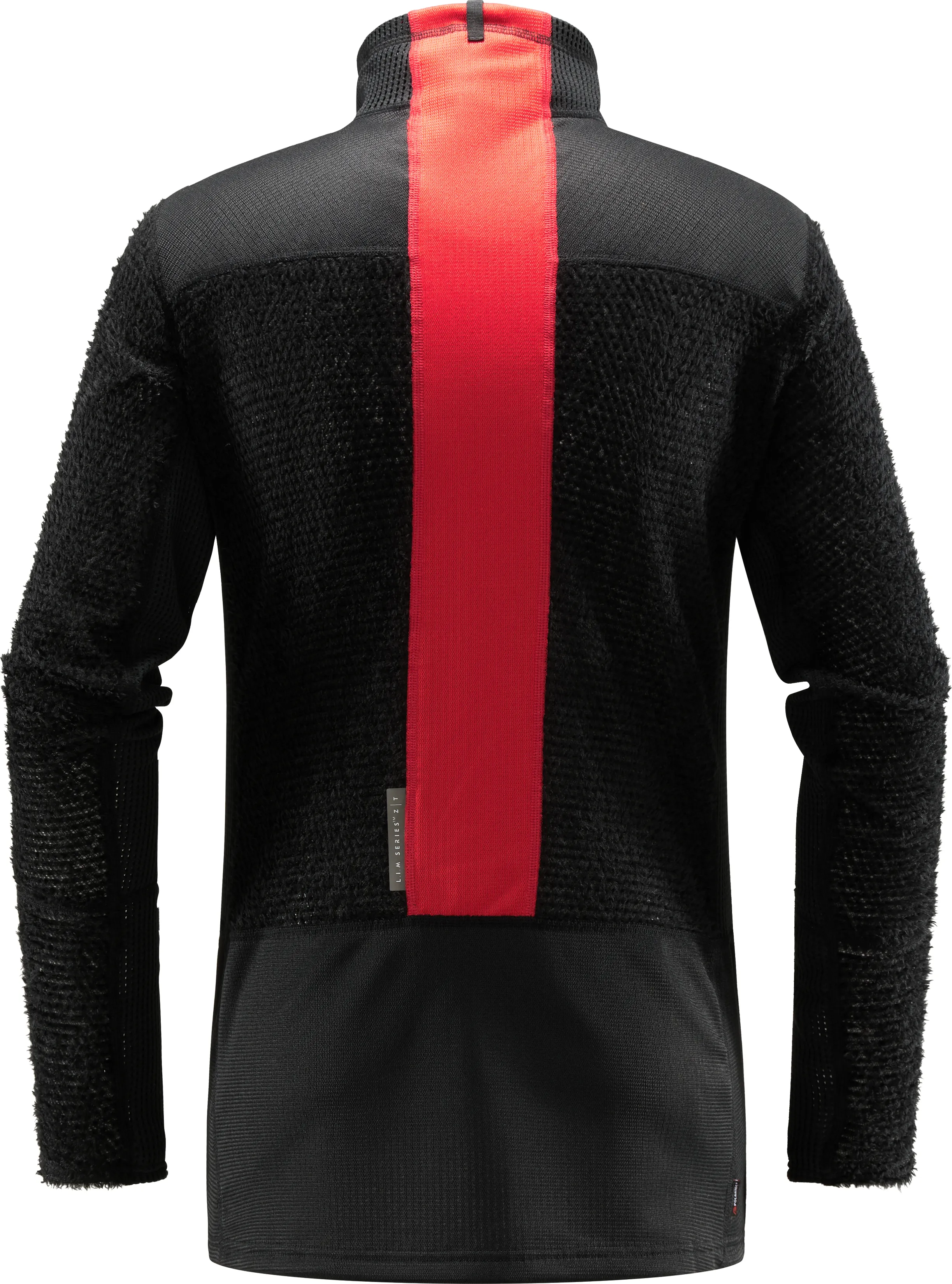 Haglöfs Men&#x27;s L.I.M ZT Sync 2 Mid Jacket True Black/Zenith Red | Buy Haglöfs Men&#x27;s L.I.M ZT Sync 2 Mid Jacket True Black/Zenith Red here | Outnorth