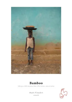 Hahnemuhle - Bamboo 290 gsm, 24"x16.4, 3" core Sample Roll