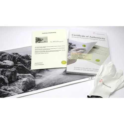 Hahnemuhle Certificate Of Authenticity - (A4) 25 sheet packs 10640397