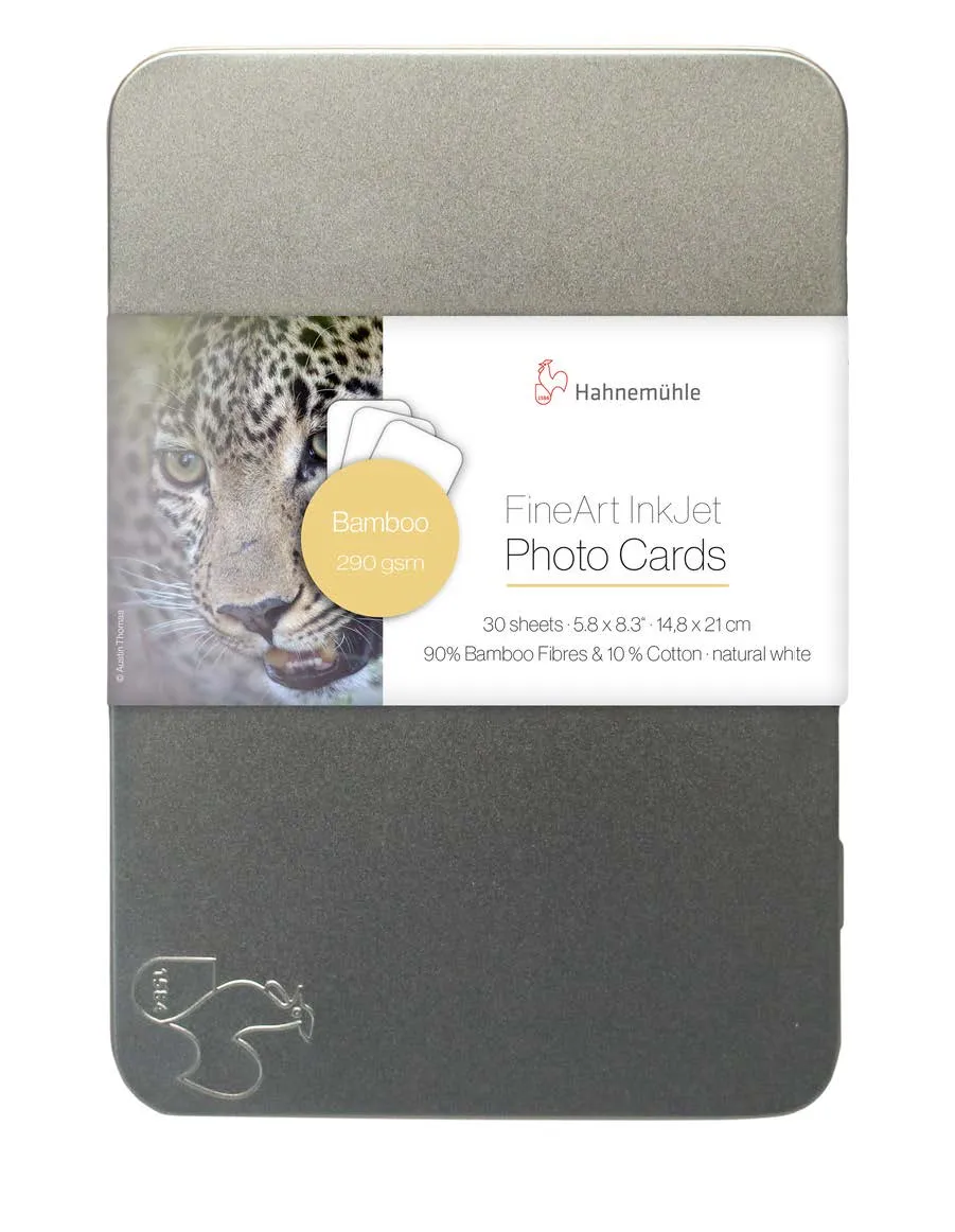 Hahnemuhle Photo Cards - Bamboo 4x6", 30 sheets