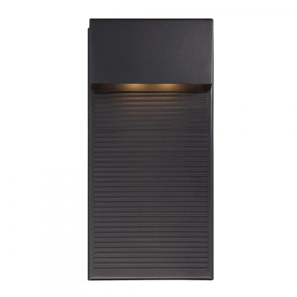 Hiline 12 in. LED Wall Light Black finish