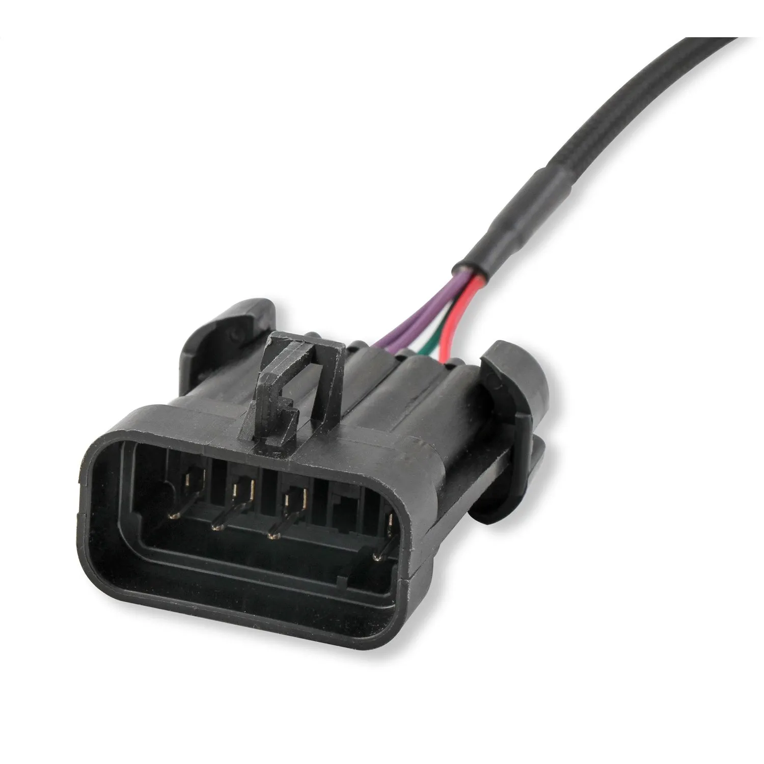 Holley EFI Dual Sync Distributor - Hall Effect - HEI Style Terminal - Clear Anodize - SB Ford