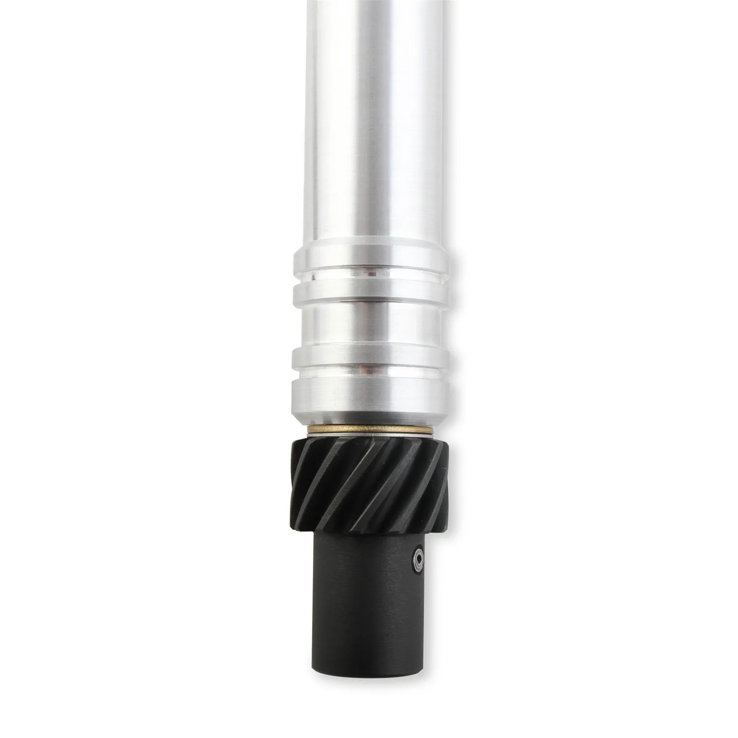 Holley EFI Dual Sync Distributor - Hall Effect - HEI Style Terminal - Clear Anodize - SB Ford