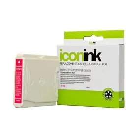 Icon Compatible Brother LC37 LC57 Magenta Ink Cartridge