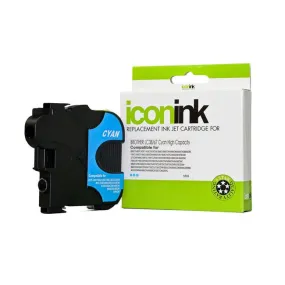 Icon Compatible Brother LC38 LC67 Cyan Ink Cartridge