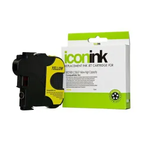 Icon Compatible Brother LC38 LC67 Yellow Ink Cartridge