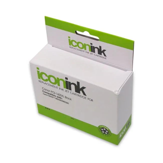 Icon Compatible Canon PGI1600XL Black Ink Cartridge