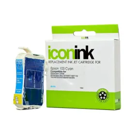 Icon Compatible Epson 103 Cyan Ink Cartridge