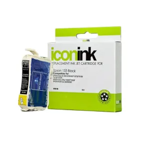 Icon Compatible Epson 133 Black Ink Cartridge