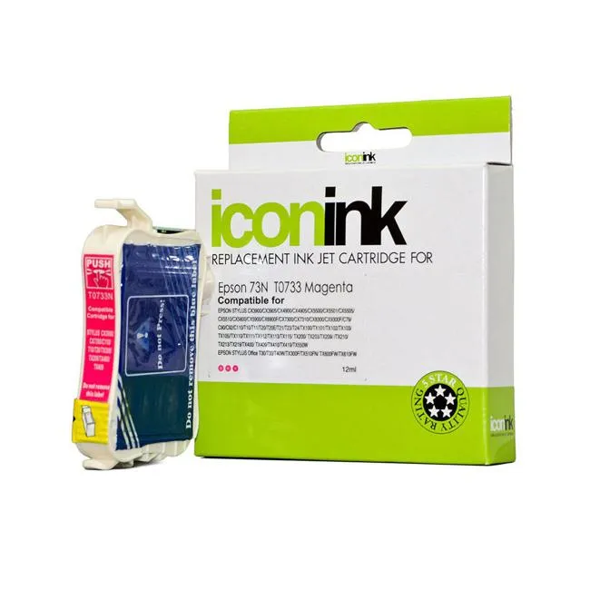 Icon Compatible Epson 73N Magenta Ink Cartridge