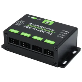 Industrial 4-Channel USB to UART Converter