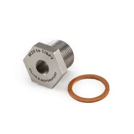 Killer B Subaru EJ OEM M20x1.5 to 1/8" PT Female Port Adapter - OEMPT