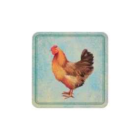 KitchenCraft Provence Cork Coasters x4