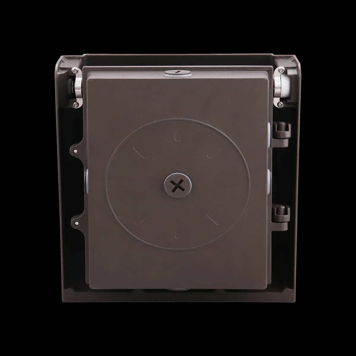 LED Adjustable Wall Pack, 30/20/12W, 3000/4000/5000K, 100-347V, Photocell