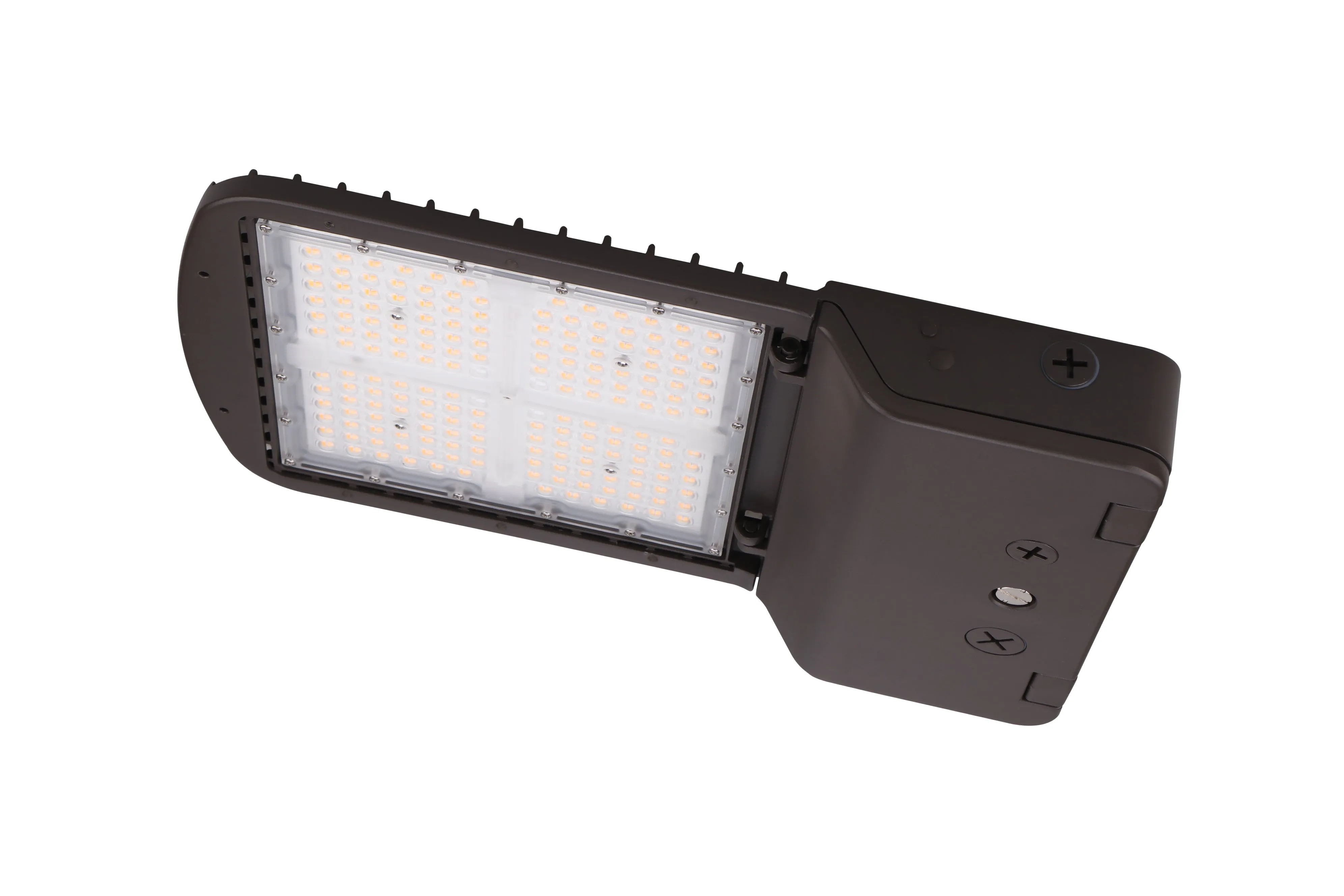 LED Area Light, 150W, 5000K, Type 5 Lens, 120-277V, Dimming, Bronze