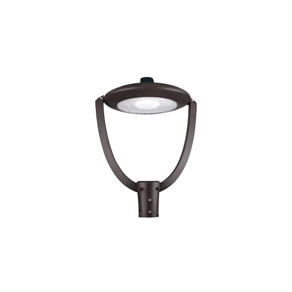 LED PT3-150GS-3 Matte Black LED Post Top Light CCT Selectable