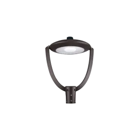 LED PT3-150GS-3 Matte Black LED Post Top Light CCT Selectable