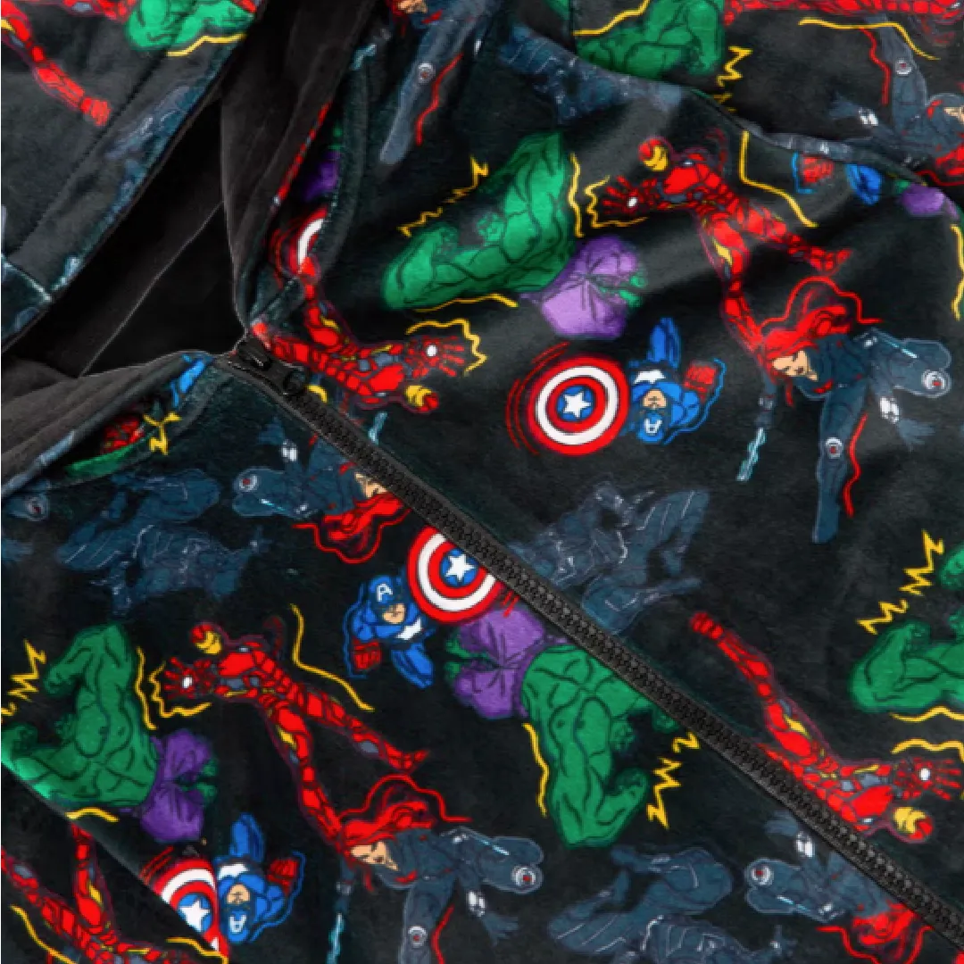MARVEL COMICS Velour All-In-One