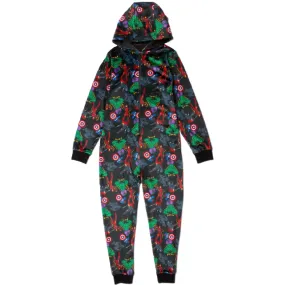 MARVEL COMICS Velour All-In-One