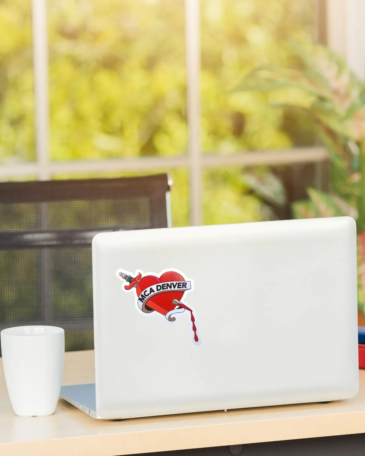 MCA Denver Heart Sticker