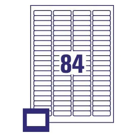 Mini Organizing Labels 46 x 11.1 mm