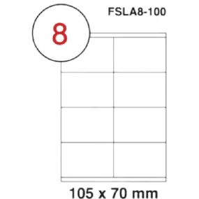 MULTI PURPOSE WHITE LABEL-105X70mm