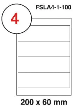 MULTI PURPOSE WHITE LABEL-200X60mm