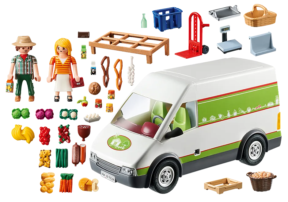 Playmobil Country Mobile Farm Market