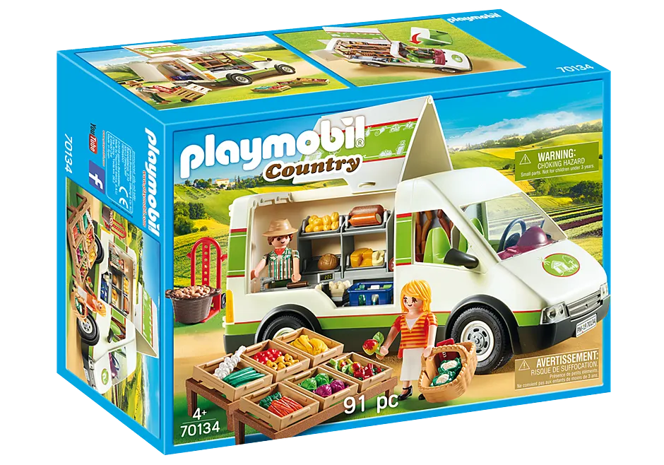 Playmobil Country Mobile Farm Market