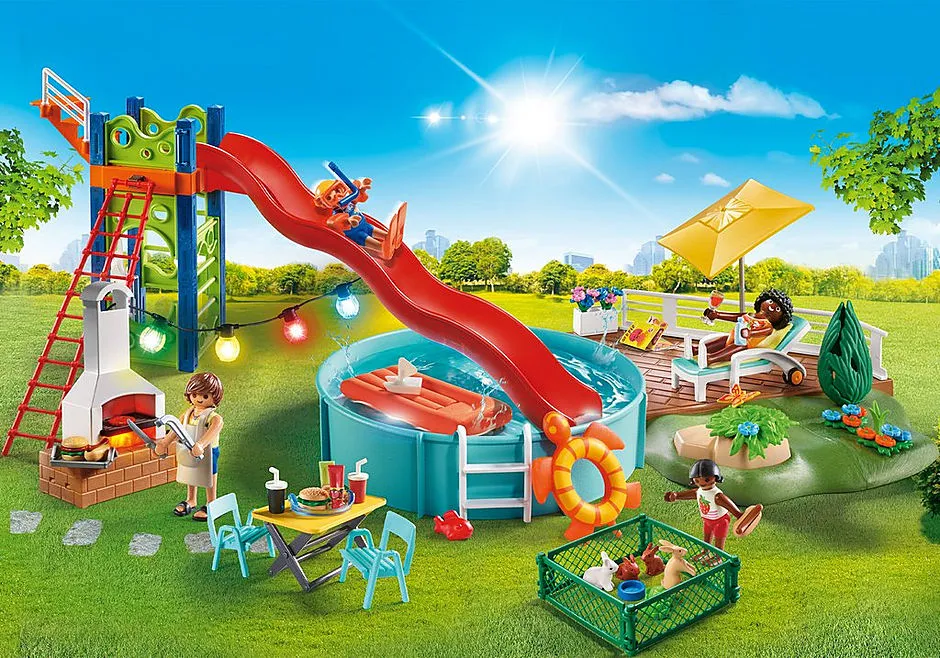 Playmobil Pool Party 70987