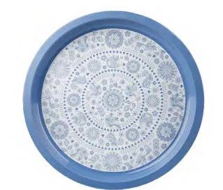 Queens Penzance Round Tray
