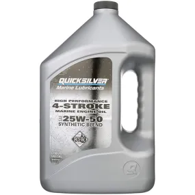 Quicksilver Synthetic 4-Stroke Outboard Oil 25W-50