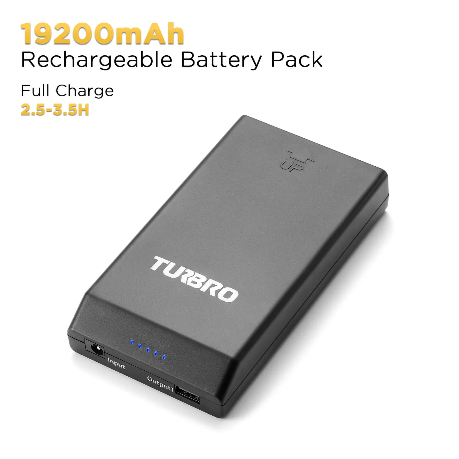 Rechargeable 19,200mAh Battery for AirSupply MS12, Up to 50 Hours of Power
